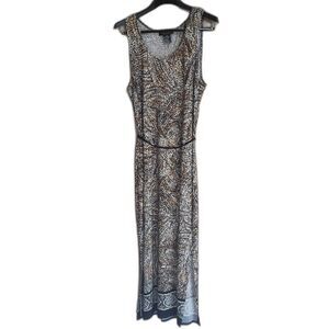 Perceptions New York Dress Womens 14 Stretchy Side Slits Lightweight Long Maxi